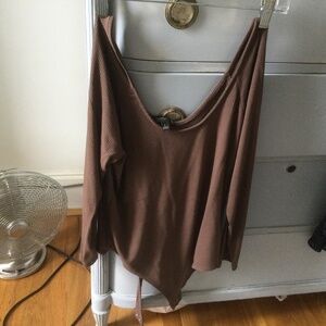 Banana Republic Brown Bodysuit L
